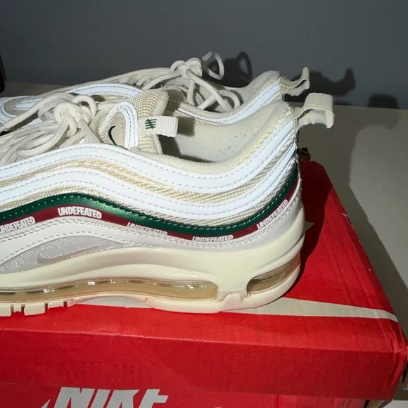 Nike Air Max 97 Cream and Black Sneakers - Picture 11 of 14